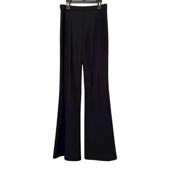 Theory Precision Ponte High-Waisted Flare Dress Pants Black - Picture 3 of 6